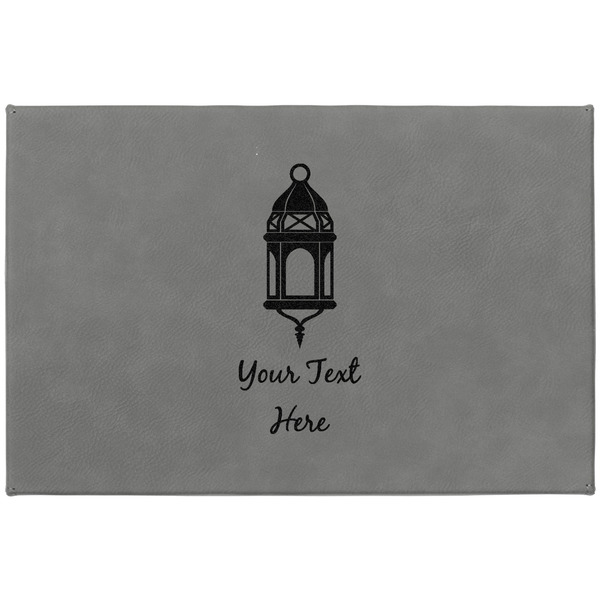 Hanging Lanterns Large Engraved Gift Box with Leather Lid - Approval