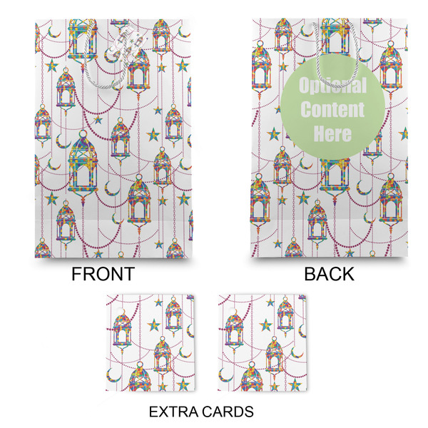 Hanging Lanterns Large Gift Bag - Approval