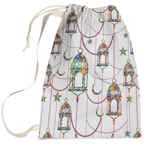 Custom Hanging Lanterns Laundry Bag - Large
