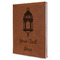 Hanging Lanterns Leatherette Journal - Large - Single Sided - Angle View