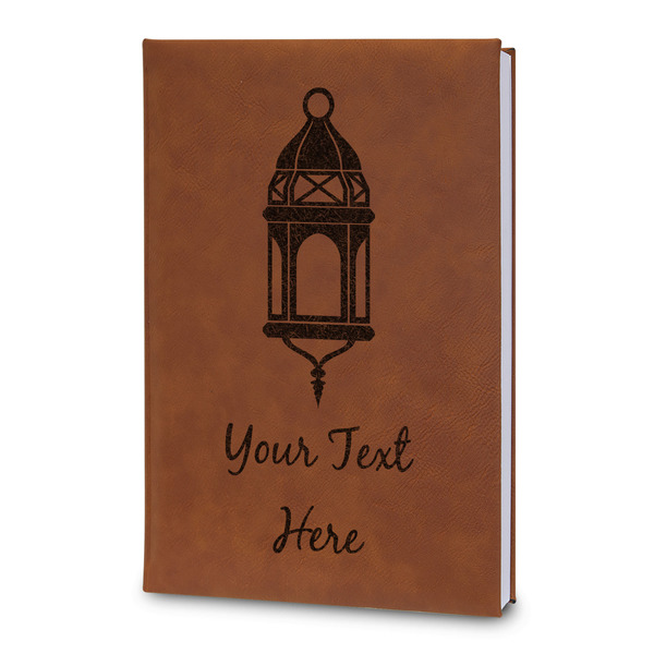 Custom Hanging Lanterns Leatherette Journal - Large - Double Sided