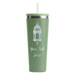 Hanging Lanterns RTIC Everyday Tumbler with Straw - 28oz - Light Green - Single-Sided