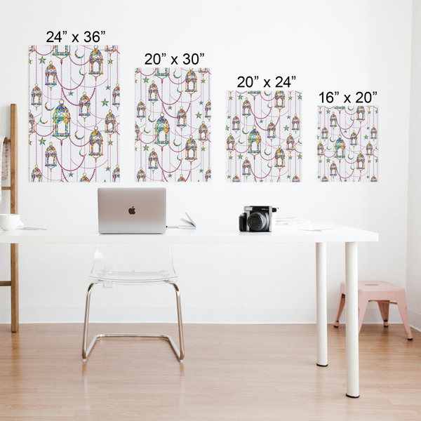 Hanging Lanterns Matte Poster - Sizes