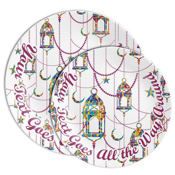 Hanging Lanterns Melamine Plates - PARENT/MAIN