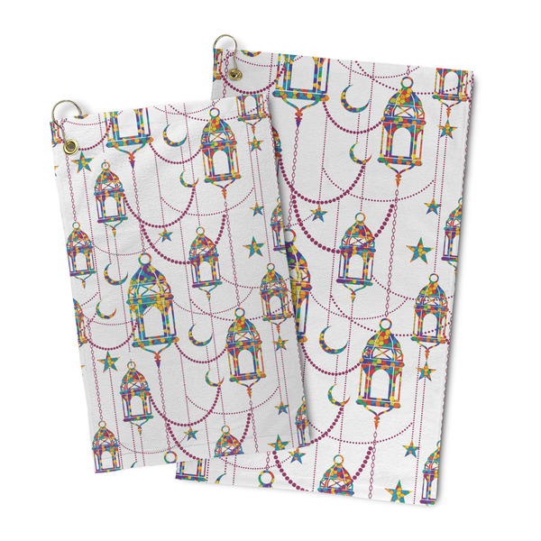 Hanging Lanterns Microfiber Golf Towel - PARENT/MAIN