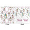 Hanging Lanterns Minky Blanket - 50"x60" - Double Sided - Front & Back