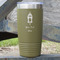 Hanging Lanterns 20 oz Stainless Steel Tumbler - Olive - Single Sided