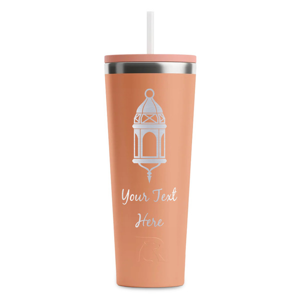 Hanging Lanterns Peach RTIC Everyday Tumbler - 28 oz. - Front