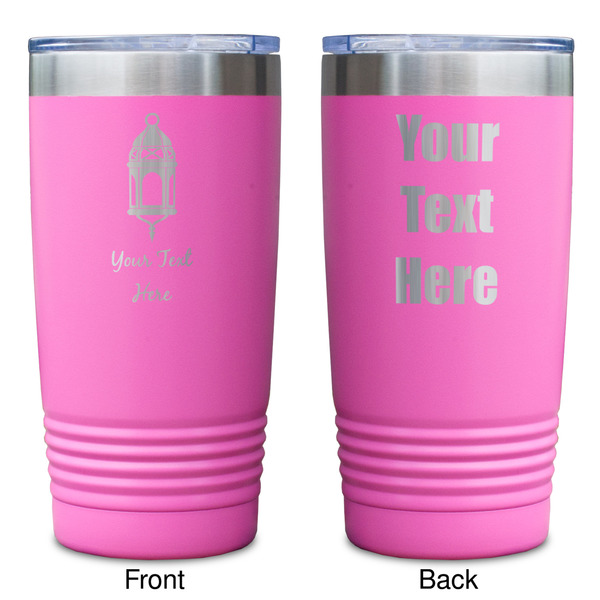 Hanging Lanterns Pink Polar Camel Tumbler - 20oz - Double Sided - Approval