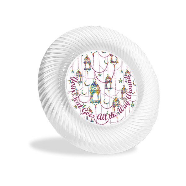 Custom Hanging Lanterns Plastic Party Appetizer & Dessert Plates - 6"
