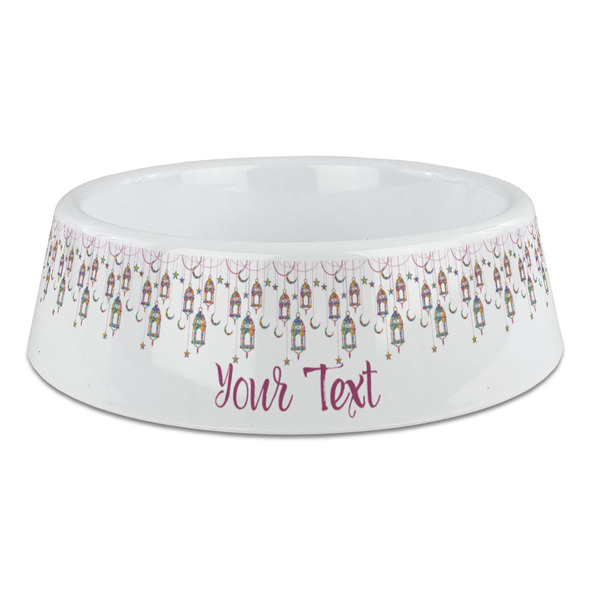 Custom Hanging Lanterns Plastic Dog Bowl - Large