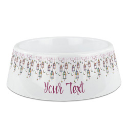 Hanging Lanterns Plastic Dog Bowl