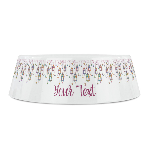 Hanging Lanterns Plastic Pet Bowls - Small - FRONT