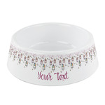 Hanging Lanterns Plastic Dog Bowl - Small