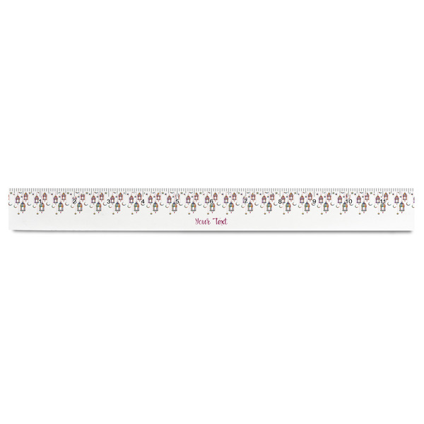 Hanging Lanterns Plastic Ruler - 12" - FRONT