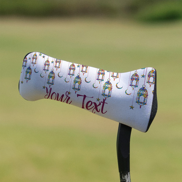 Hanging Lanterns Putter Cover - On Putter
