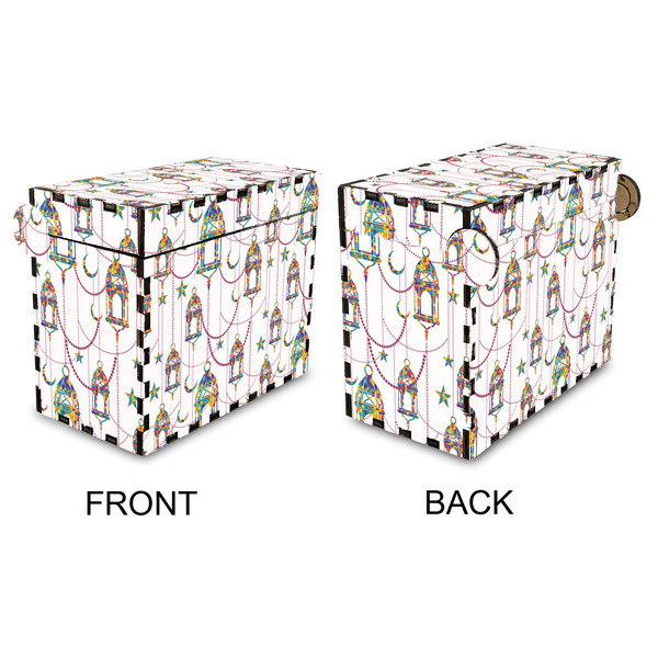 Hanging Lanterns Recipe Box - Full Color - Approval