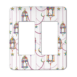 Hanging Lanterns Rocker Style Light Switch Cover - Two Switch
