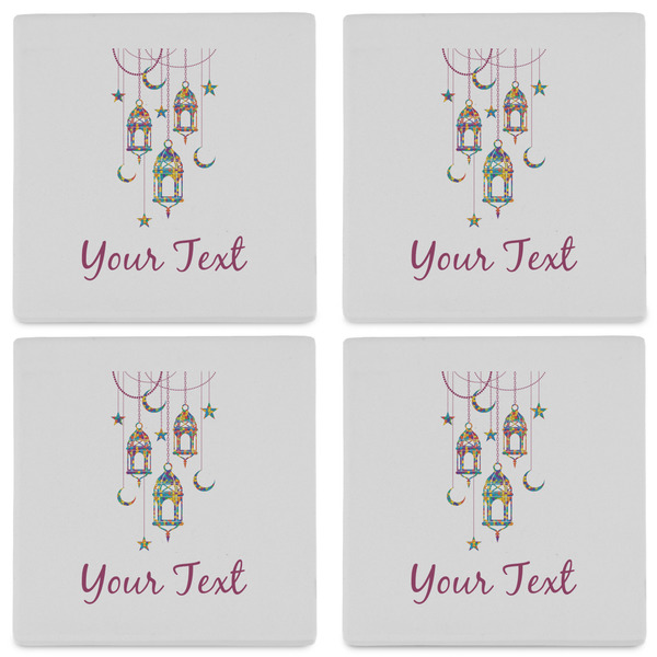 Hanging Lanterns Set of 4 Sandstone Coasters - See All 4 View