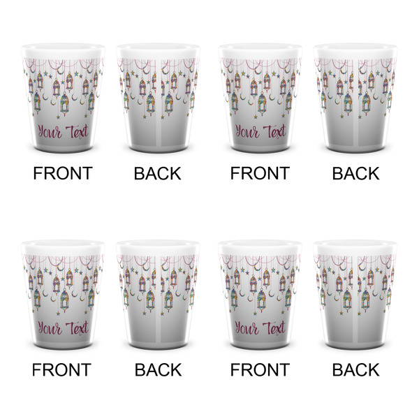 Hanging Lanterns Shot Glass - White - Set of 4 - APPROVAL