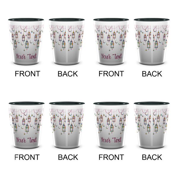 Hanging Lanterns Shot Glassess - Two Tone - Set of 4 - APPROVAL