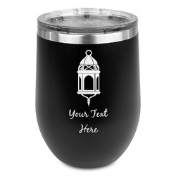 Hanging Lanterns Stemless Stainless Steel Wine Tumbler