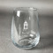 Hanging Lanterns Stemless Wine Glass - Front/Approval