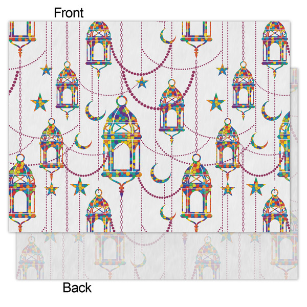 Hanging Lanterns Tissue Paper - Heavyweight - Medium - Front & Back