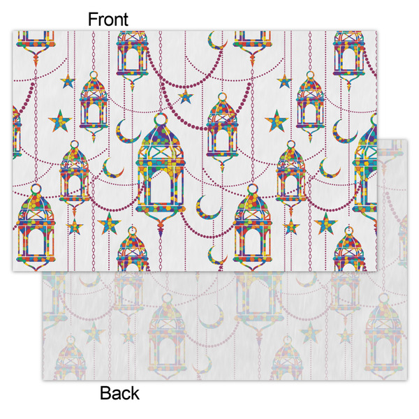 Hanging Lanterns Tissue Paper - Heavyweight - Small - Front & Back