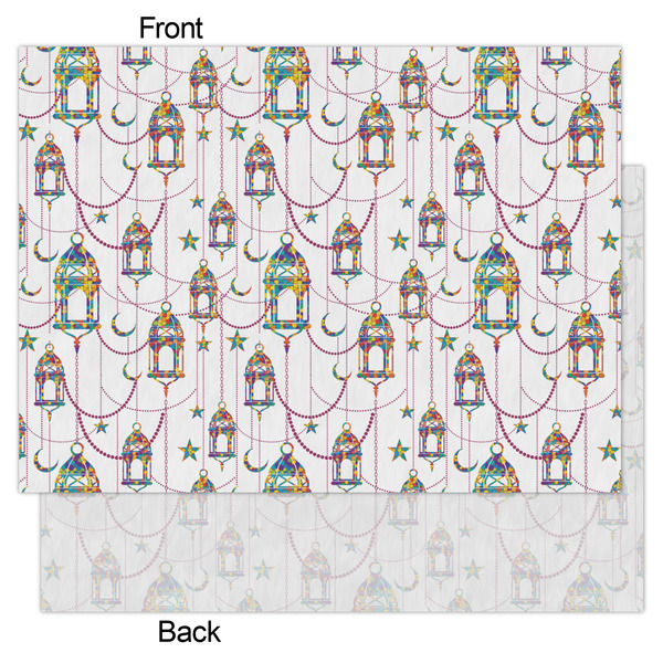 Hanging Lanterns Tissue Paper - Lightweight - Large - Front & Back
