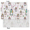 Hanging Lanterns Tissue Paper - Lightweight - Small - Front & Back