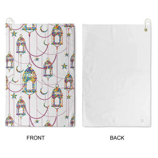 Hanging Lanterns Waffle Weave Golf Towel - Approval