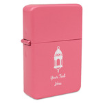 Hanging Lanterns Windproof Lighter - Pink - Single Sided