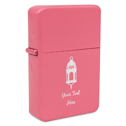 Hanging Lanterns Windproof Lighter - Pink - Double Sided