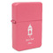 Hanging Lanterns Windproof Lighters - Pink - Front/Main