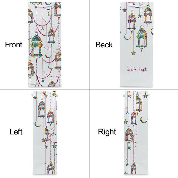 Hanging Lanterns Wine Gift Bag - Gloss - Approval