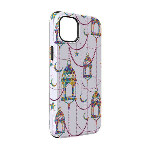 Custom Hanging Lanterns iPhone Case - Rubber Lined - iPhone 14