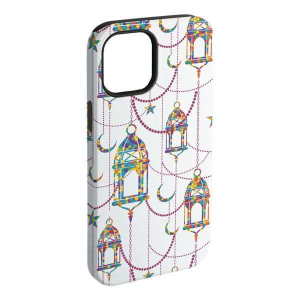 Custom Hanging Lanterns iPhone Case - Rubber Lined
