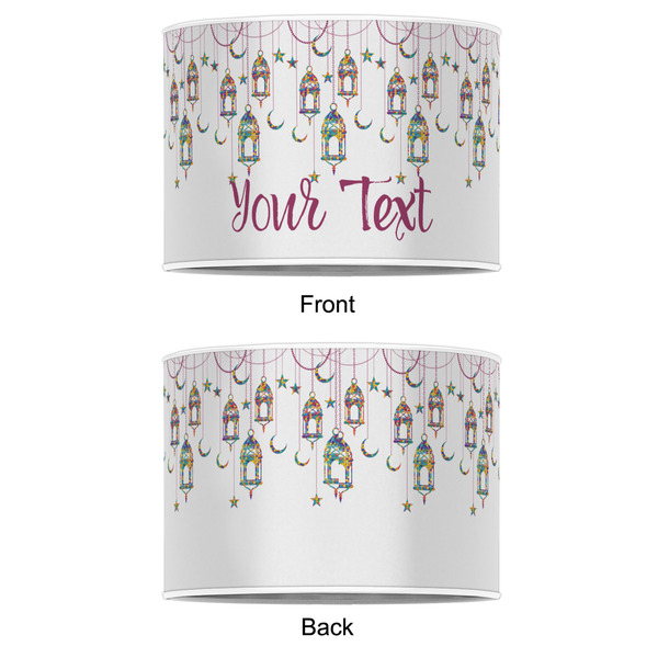 Moroccan Lanterns 12" Drum Lampshade - APPROVAL (Poly Film)