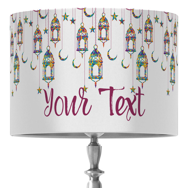 Custom Hanging Lanterns 16" Drum Lamp Shade - Fabric