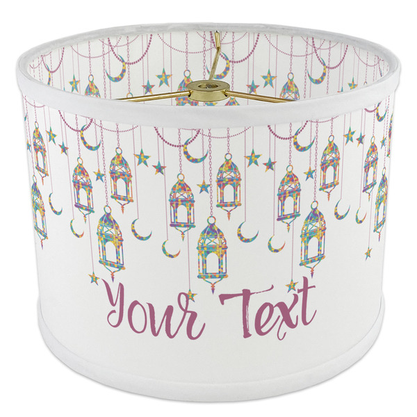 Moroccan Lanterns 8" Drum Lampshade - ANGLE Poly-Film