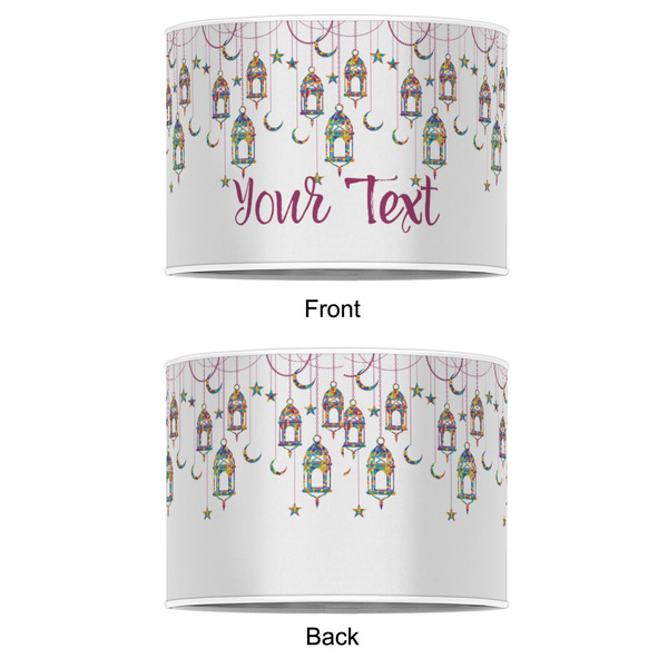 Moroccan Lanterns 8" Drum Lampshade - APPROVAL (Poly Film)