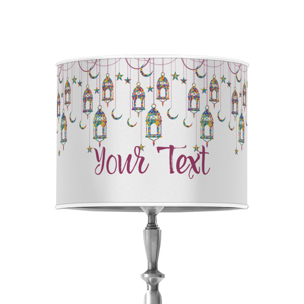 Moroccan Lanterns 8" Drum Lampshade - ON STAND (Poly Film)