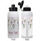 Moroccan Lanterns Aluminum Water Bottle - White APPROVAL