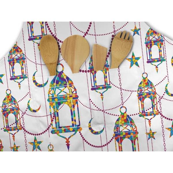 Moroccan Lanterns Apron - Pocket Detail with Props