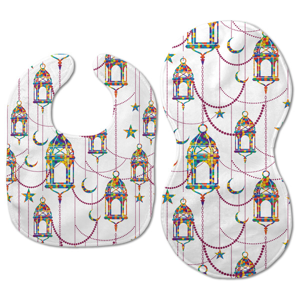 Moroccan Lanterns Baby Bib & Burp Set - Approval (new bib & burp)