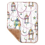 Hanging Lanterns Sherpa Baby Blanket - 30" x 40"
