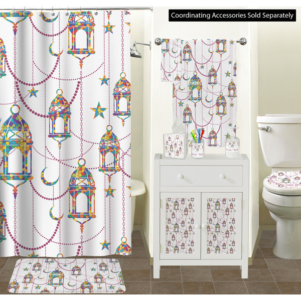 Arabian Lamps Bathroom Scene