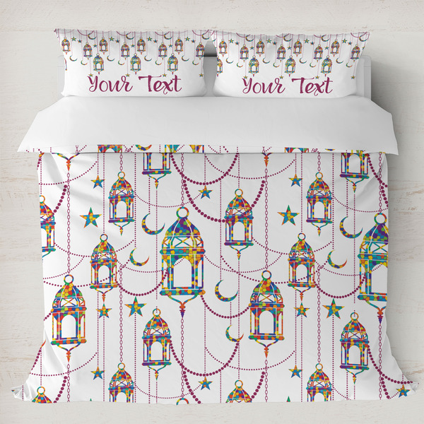 Custom Hanging Lanterns Duvet Cover Set - King
