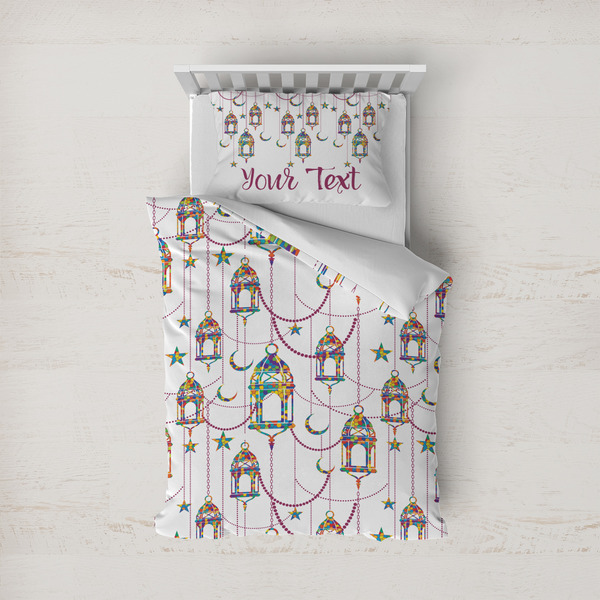 Custom Hanging Lanterns Duvet Cover Set - Twin